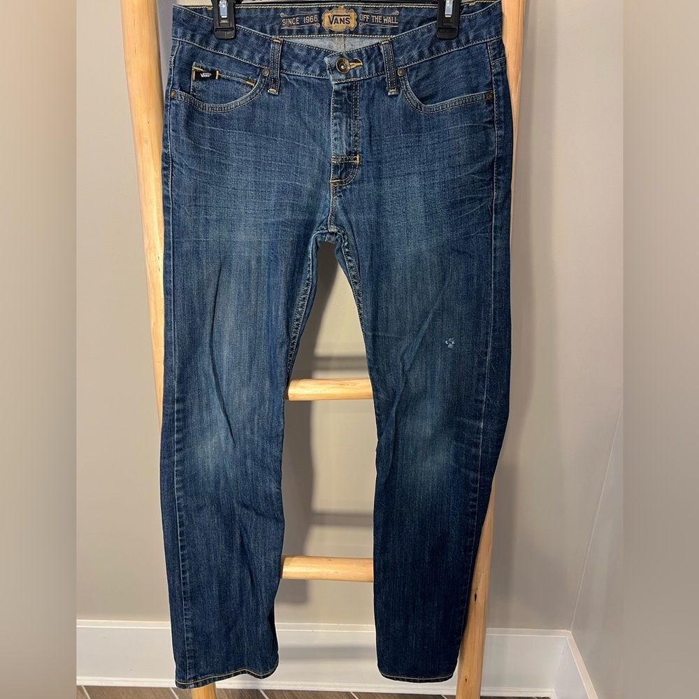 Vans Men's Blue Jeans 30/30 - Picture 1 of 9